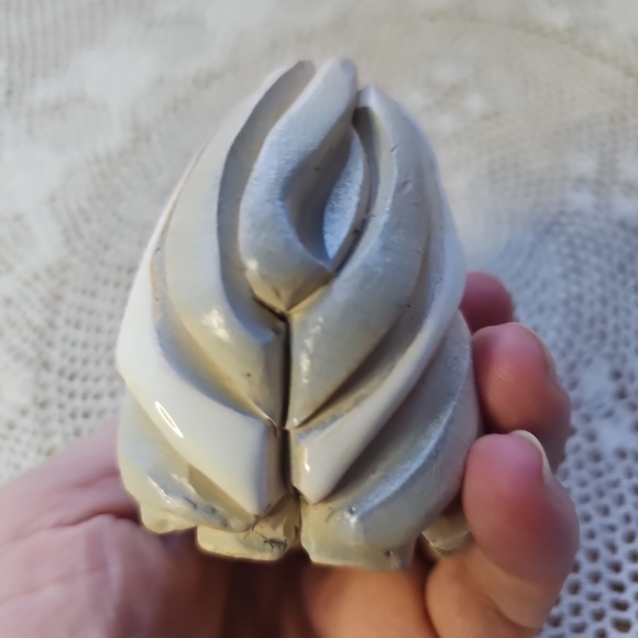 Vintage 1980 Artesania Rinconada Himalayan Cat Blue Eye Tan,White Kitty Figurine - Picture 13 of 15